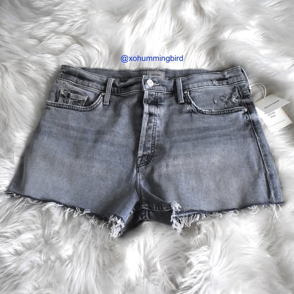 MOTHER | The Tomcat Kick Fray Short (Shadows in the grass) - Picture 6 of 16